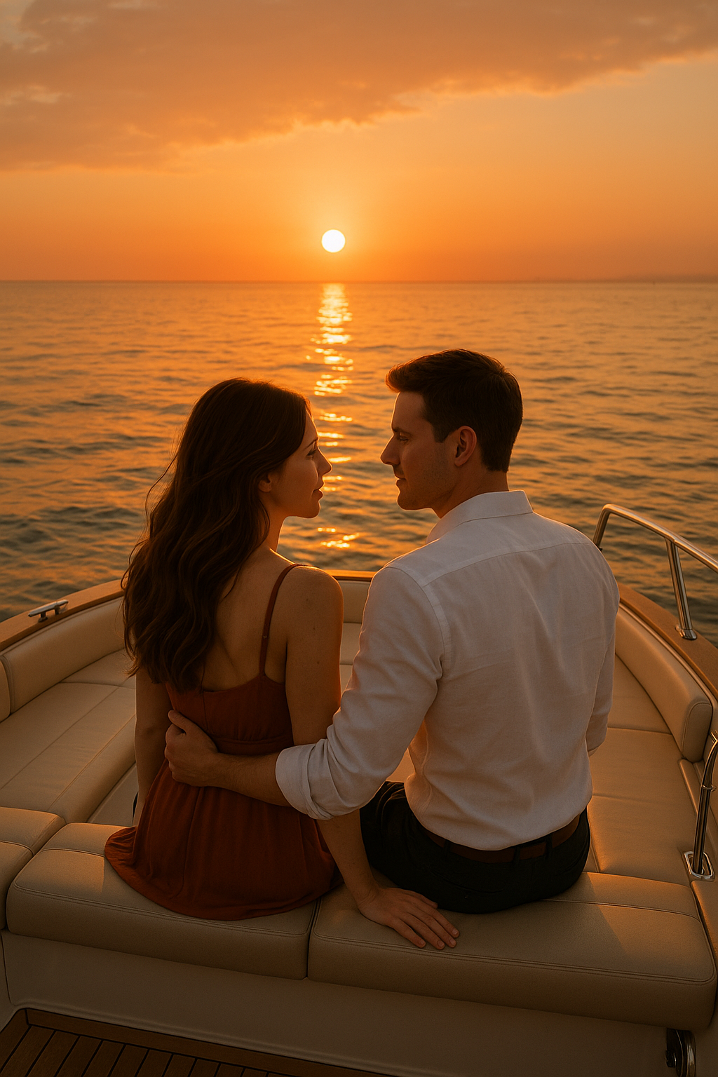 lovers sunset